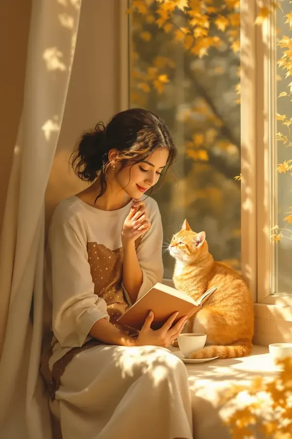 暖风与猫